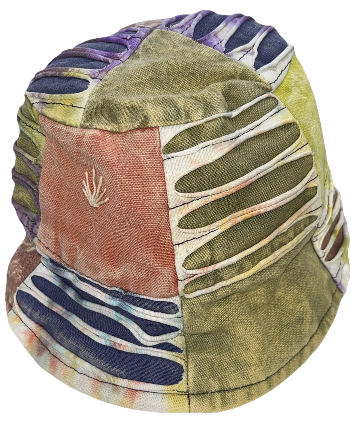 Rising International Bucket Hat Patchwork Napal S… - image 1