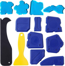 13 Pieces Caulk Tool Kit Sealant Silicone Finishing Tools Caulking Tools for Kit