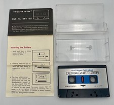 Realistic 44-1165 Cassette Head Demagnetizer w/ Original Manual - READ/REPAIR