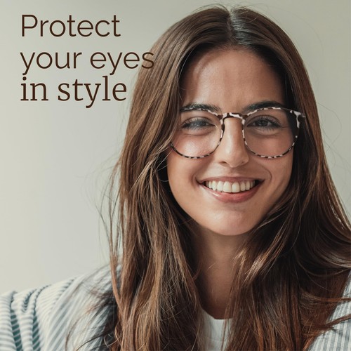 IBOANN Blue Light Glasses for Woman/Men, Fashion Blue Light Glasses Men, Fake... - Afbeelding 4 van 8
