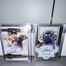 Topps Five Star Rookie Autograph 2 card Lot Soroka Manoah MLB Braves Blue Jays