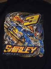 Gildan Heavy Blend Brian Shirley Racing Graphic Pullover Hoodie Black Men's L