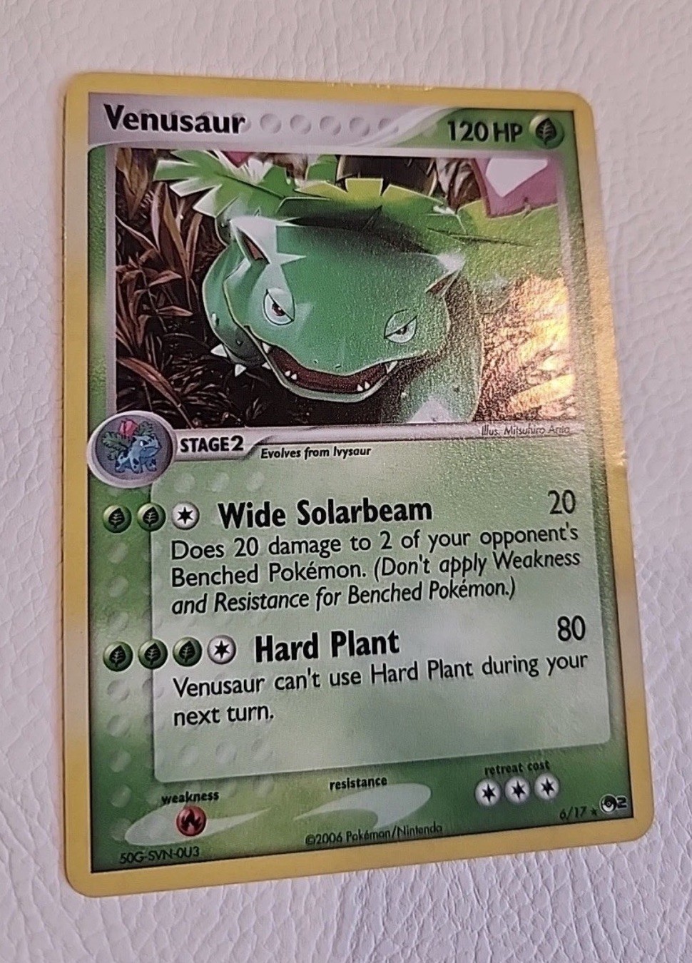 Venusaur 6/17 Holo Rare 2006 POP Series 2 Pokemon TCG NM NEAR MINT