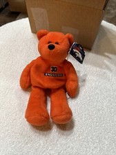 1998 Limited Treasures Bear Denver Broncos Terrell Davis 30 Orange