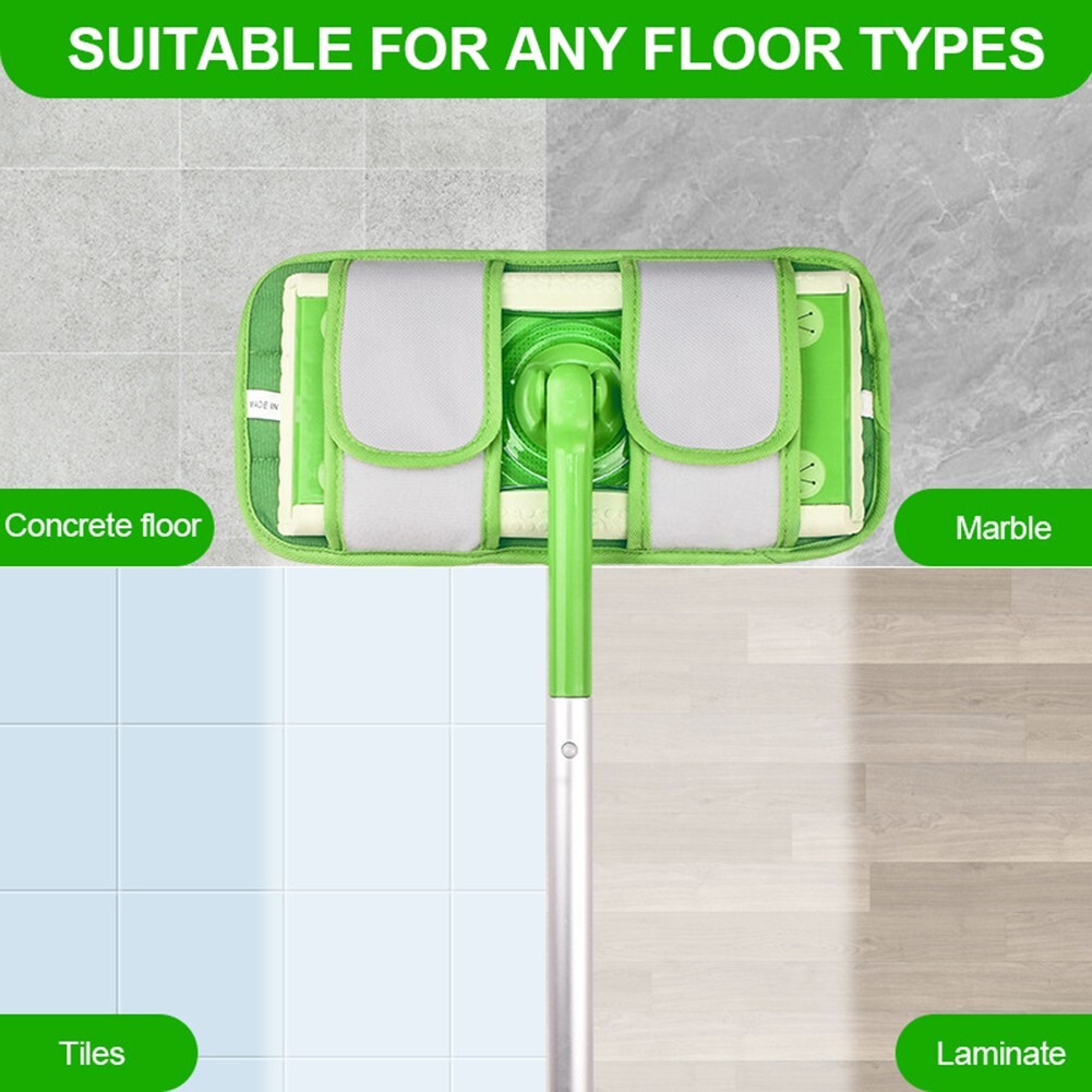 Cost effective Washable Microfiber Mop Pads for Swiffer Sweeper Mops 12
