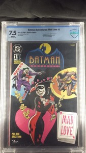 Batman-Adventures-Mad-Love-1-German-Edition-CBCS-Graded-7-5-WHITE-Pages