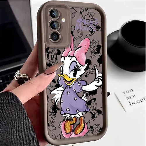 Coque téléphone dessin animé Disney Mickey Minnie Mouse pour Samsung Galaxy S24 S23 S22 S21 - Photo 4 sur 15