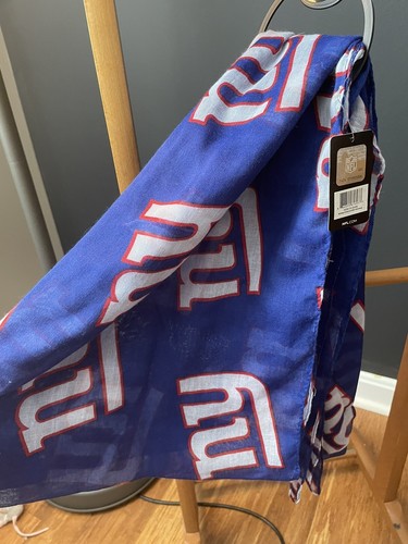 New York Giants - NFL - Sheer Infinity Scarf New with tags - Picture 2 of 3