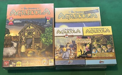 Agricola + 7 ERWEITERUNGEN -Lookout Games - alte Version - Deutsch
