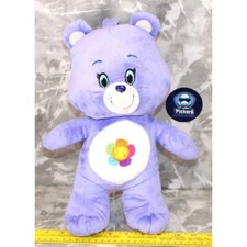 Care Bears 2015 13  Plush Harmony Purple Care Bear, Rainbow Flower