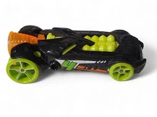 2013 Hot Wheels Road Rockets Rocket Fire Black #4 - 1:64 Scale