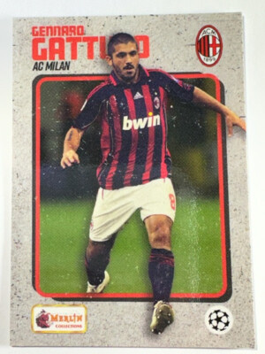 Topps Merlin Heritage 98 Set 22/23 AC Milan Legend Gennaro Gattuso 