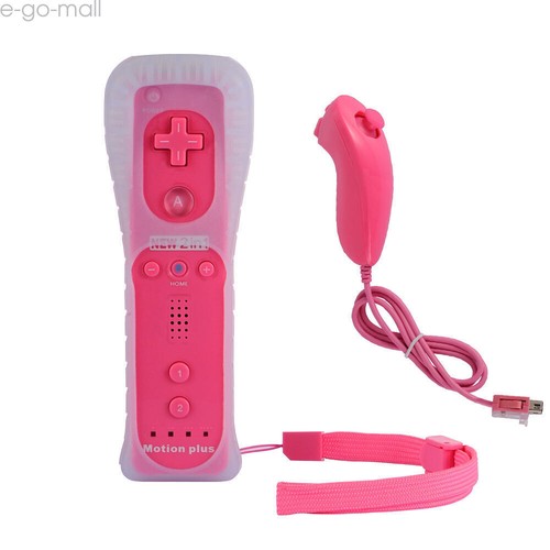 Built in Motion Plus Remote Controller&Nunchuck For Nintendo Wii/Wii U Console - Picture 51 of 89