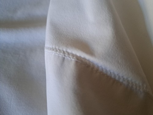 2-Sferra Pillowcases 1-KING 1- STANDARD White/Ivory Floral Hand Embroidery HTF - Picture 6 of 9