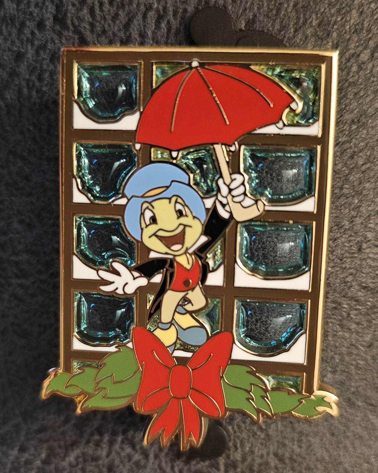 Disney Pin 2024 Jiminy Cricket Mickey’s Christmas Carol Advent Calendar Pin LE