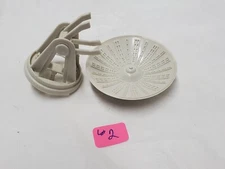 Vintage Star Wars Millennium Falcon Radar Dish & Mount Bracket W Peg 1978 Kenner