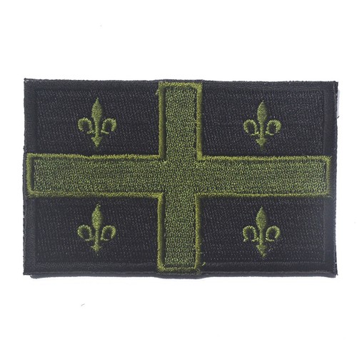 Bordado Bandera de Canadá Control de calidad Parche Ejército Uniforme Táctico Fijador Parche Insignia - Imagen 20 de 20
