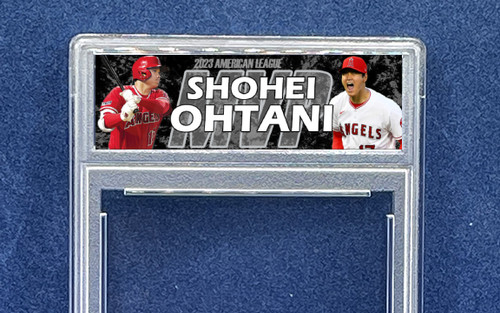 Shohei Ohtano 2023 MLB TOPPS NOW OS16 Angels AL MVP Custom Slab Case