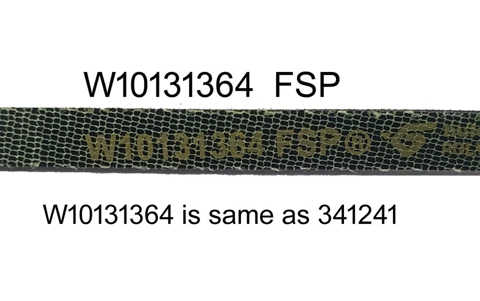 341241 Genuine OEM FSP Whirlpool Kenmore Dryer Drum Belt Bulk Wholesale - Image 3 of 4