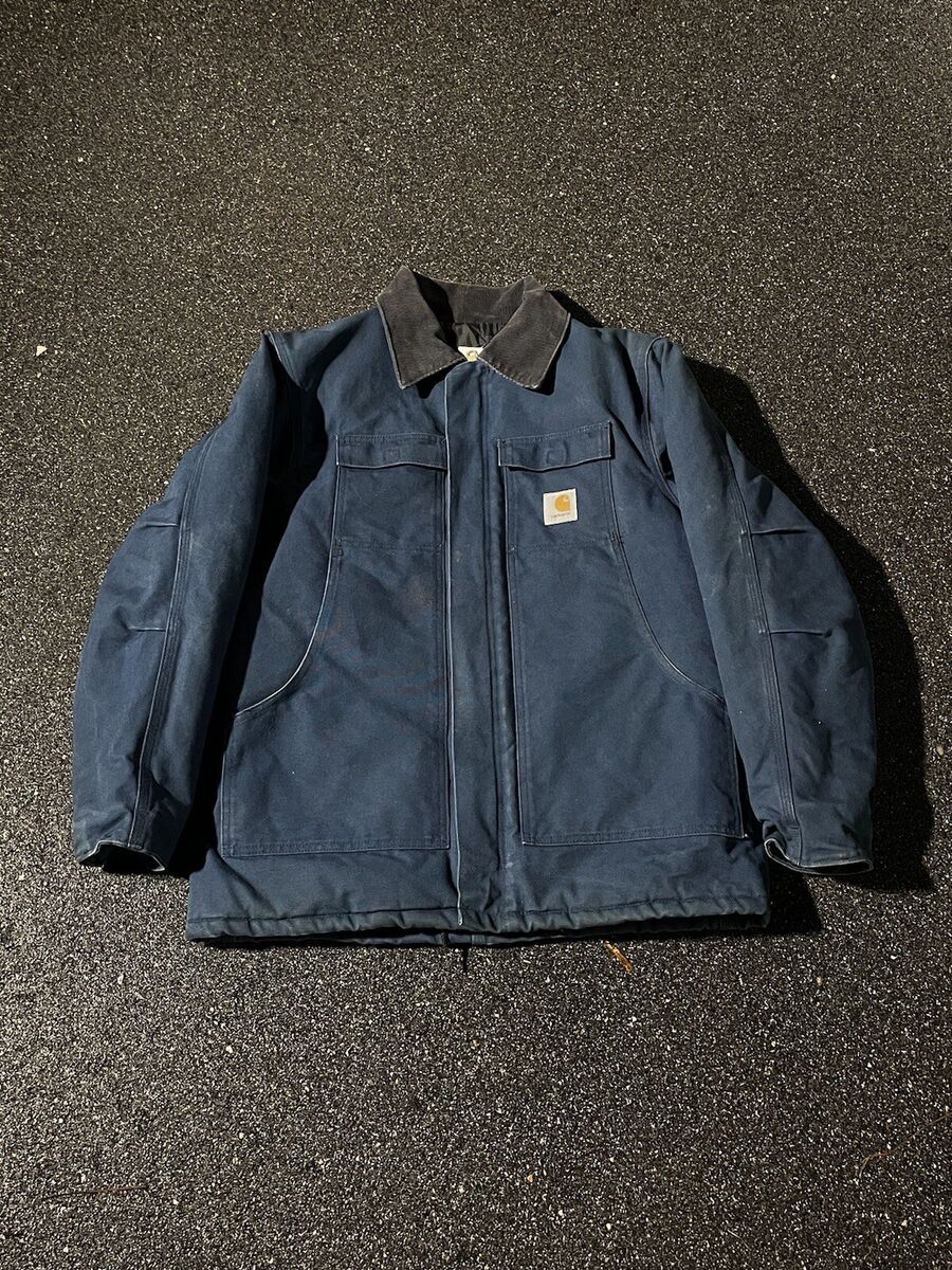 Vintage CARHARTT C03 NVY Duck Canvas Arctic Quilt Lined Vintage CARHARTT C03 NVY Duck Canvas Arctic Quilt Lined