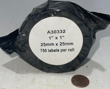 10Rolls 25mmx25mm Direct Thermal 750 Labels For Dymo 30332 LabelWriters 450 Duo