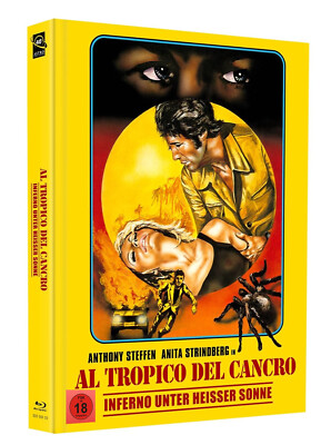 Mediabook INFERNO UNTER HEISSER SONNE Al Tropico Del Cancro DVD Blu-Ray COVER C