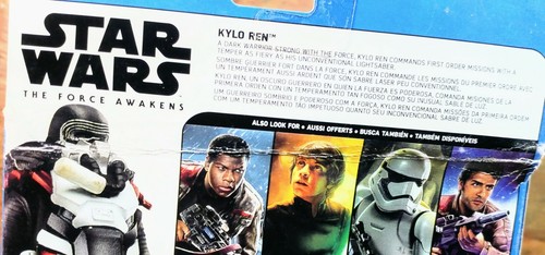 Star Wars The Force Awakens (Kylo Ren) , Disney/Hasbro Amor Up. Box Has Crease - Picture 3 of 5