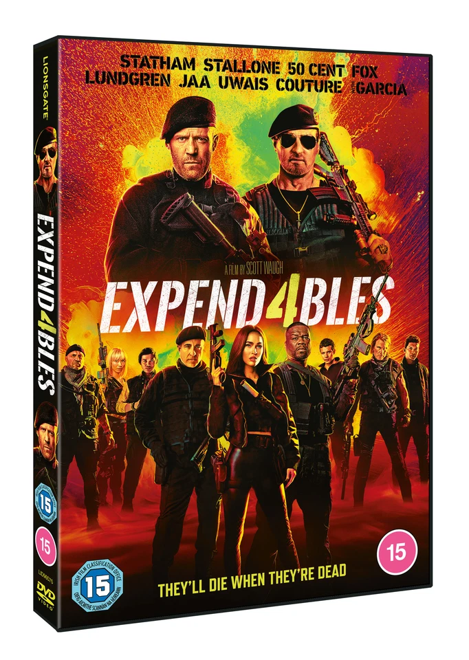 Expend4bles (Expendables 4) (DVD) Randy Couture Tony Jaa Sylvester Stallone - Image 2 of 2