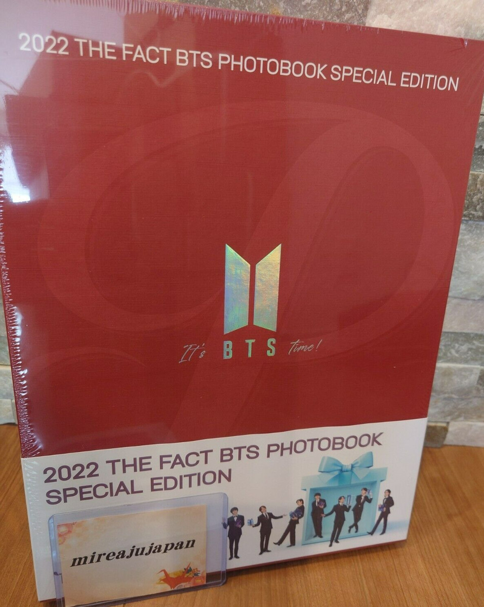 TMA 2022 The Fact BTS PHOTOBOOK Special Edition +JPN Bonus Clear File+Poster