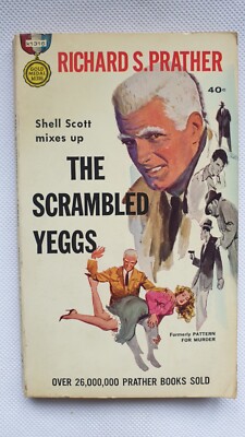 The Scrambled Yeggs by Richard S. Prather, Fawcett Gold Medal Books VG 1963