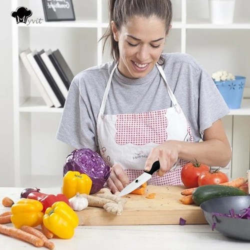 3 PIEZAS Cuchillos de cerámica Juego de cocina Recorte Utilidad Cortador de frutas y verduras - Imagen 4 de 11