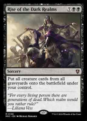 MTG - RISE OF THE DARK REALMS - Murders at Karlov Manor Commander