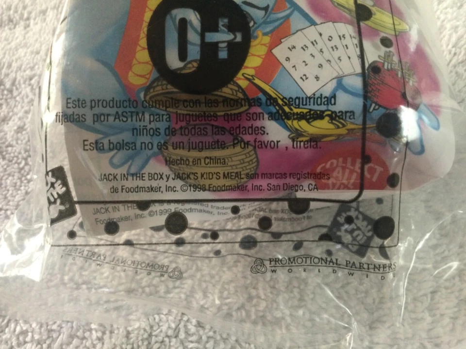 Jack in the Box MAGIC "CUT AND UNCUT THE ROPE" Trick Kids Meal Promo...RARE... - Image 4 of 4