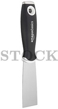 Amazon Basics 1-1/2" Stiff, Soft Grip, Carbon Steel Putty Knife with Hammer End
