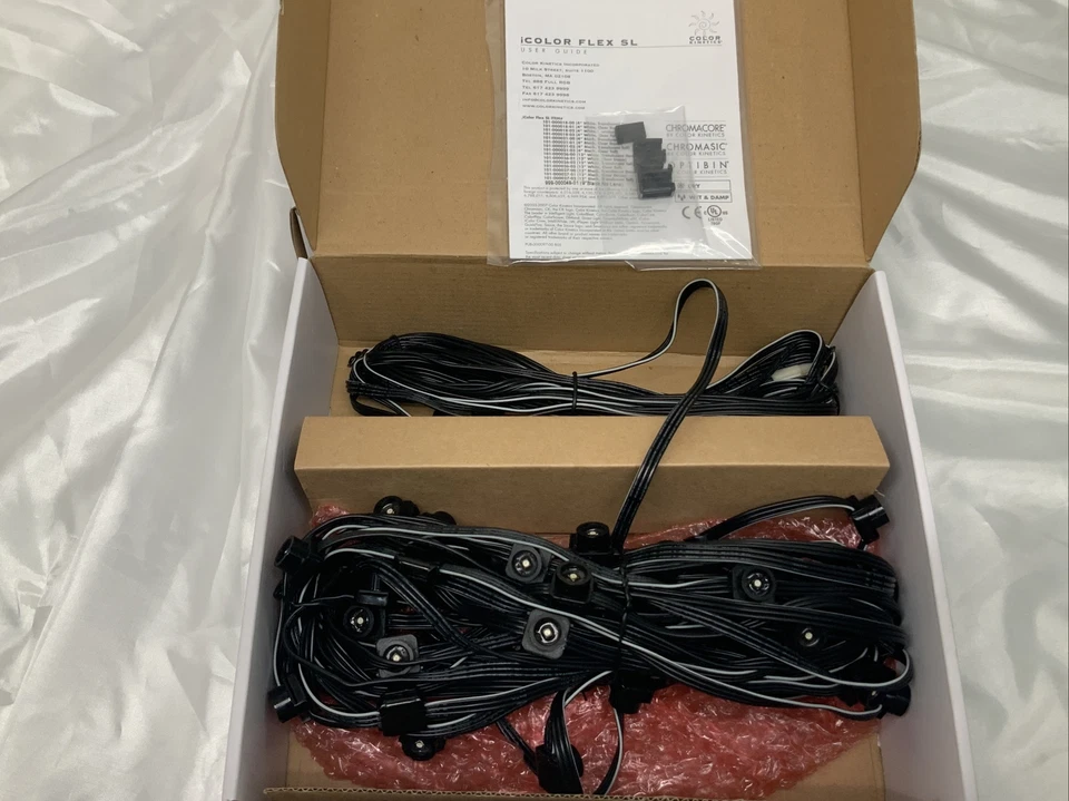 NIB Philips Color Kinetics iColor Flex SL, 9" Black No Len,Item # 999-000049-01 - Image 3 of 4