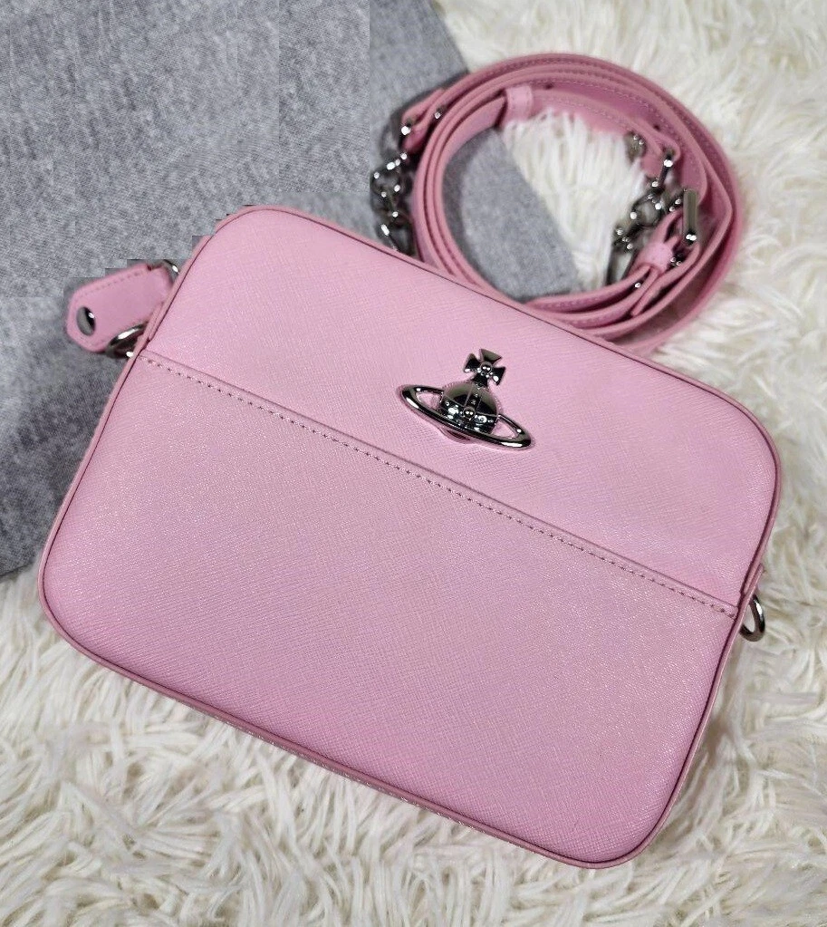 Pink vivienne shop westwood bag