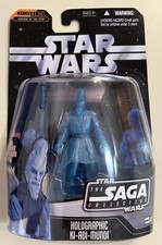 Star Wars The Saga Collection Saga 2 Ki-Adi-Mundi Holographic Action Figure
