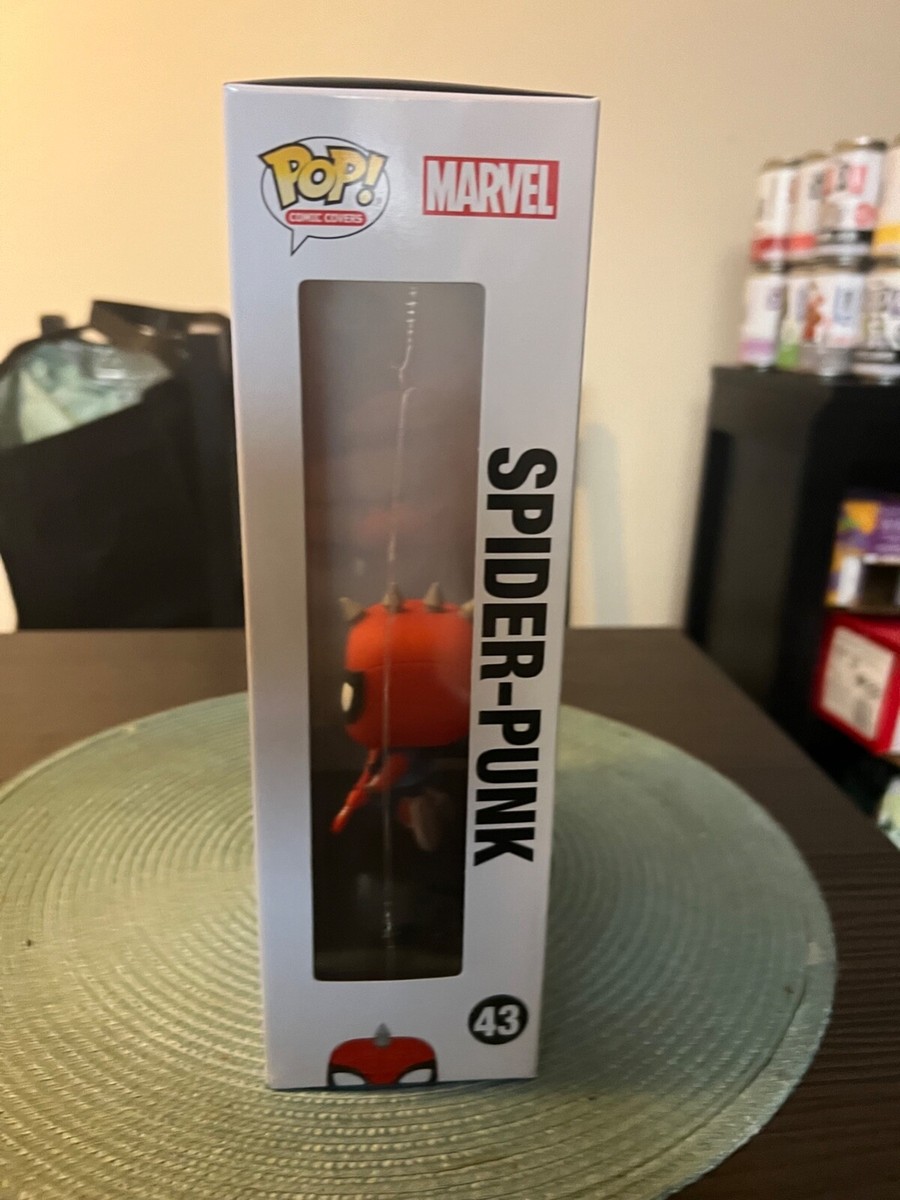 アメコミ Marvel Spider-Punk POP! Comic Covers 43 Funko Pop! Comic Cover Marvel Spider-Punk Vinyl Figure # 43