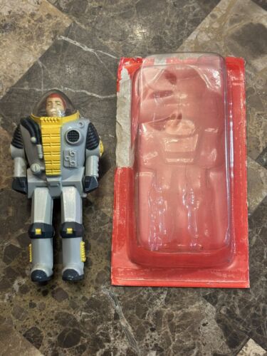 GI Joe DEEP SIX Red Back Bubble Original 1984 SHARC Driver VERY RARE Damaged - Picture 2 of 5