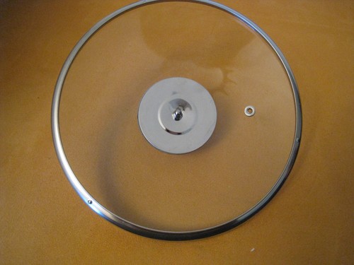 Topfdeckel Glasdeckel Durchmesser 20 cm Glas mit Edelstahlrand #1 - Bild 3 von 3