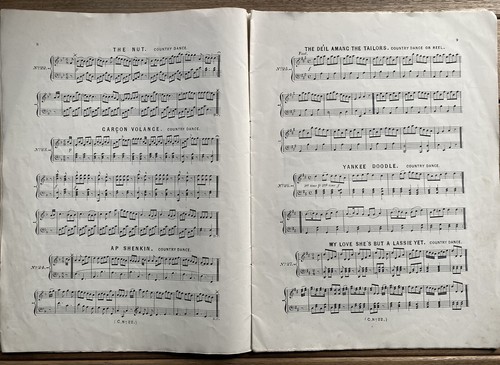 The Cavendish Music Book - Album of National Dances, Antique Piano Scorebook - Picture 6 of 12