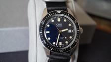 Oris 65 Automatic 42mm case Blue date @3 Diver watch 01 733 7720 4055-07 5 21 45 15
