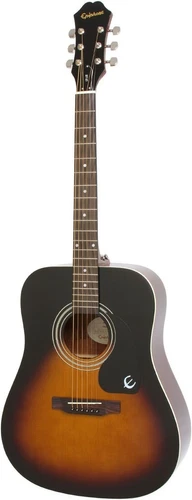 Songmaker DR-100, Dreadnought Acoustic Guitar - Vintage Sunburst