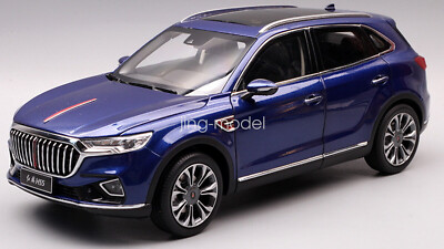 1/18 紅旗 H5 1/18 紅旗 H5 1/18 Scale HongQi Red Flag HS5 SUV Blue Diecast Model Car