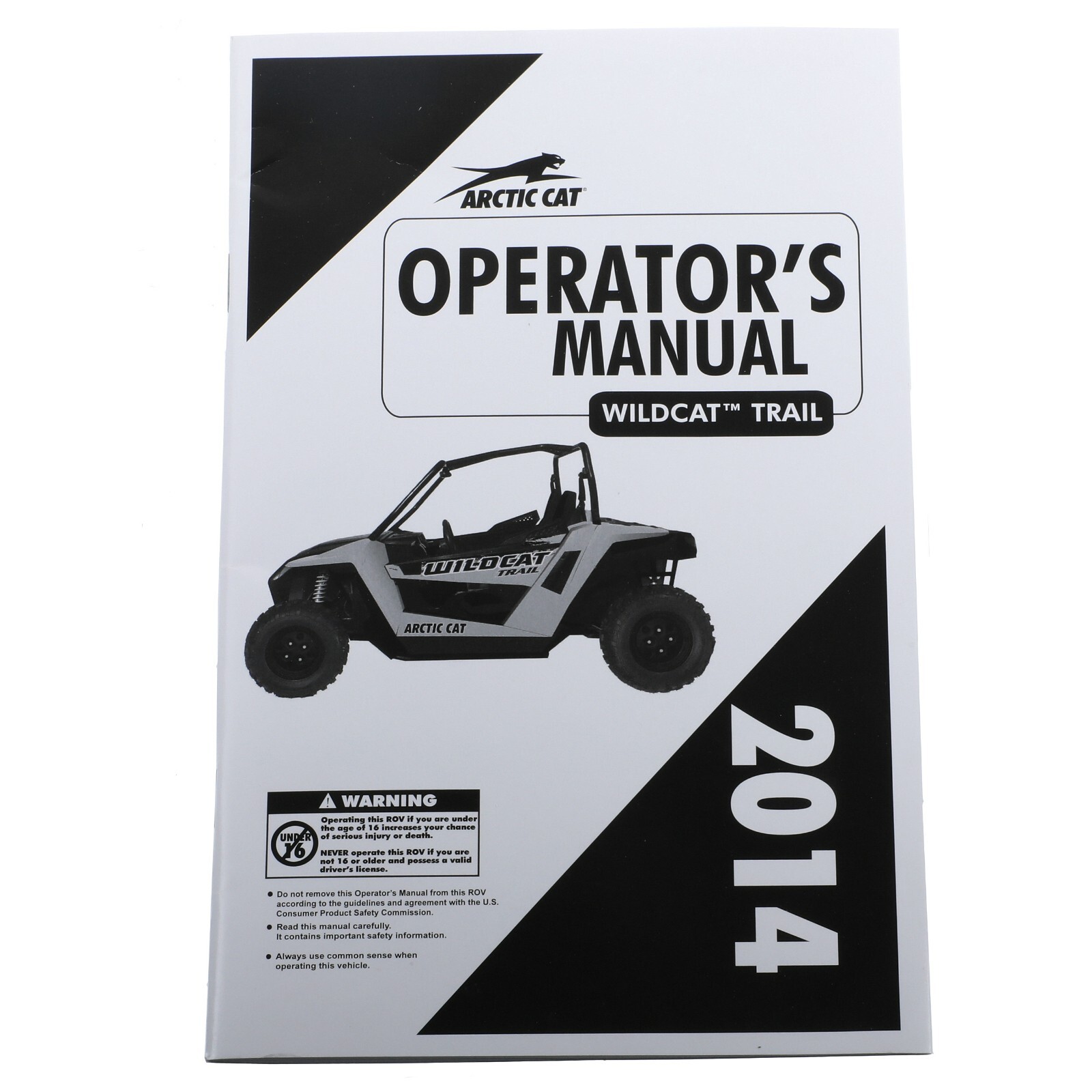 Manual del operador Arctic Cat Wildcat 2014 (N/P 2260-142)