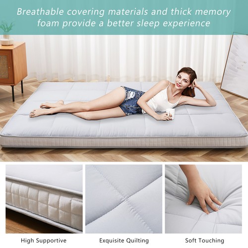 SLSY Materasso Futon Giapponese Pieghevole Tappetino Arrotolabile Ragazzi Ragazze Dormitorio Bambini - Foto 8 di 53