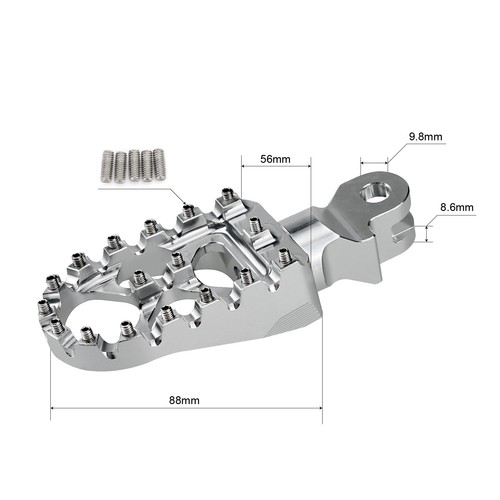AVANT Repose-pieds pour Triumph Adventurer Legend Speedmaster Bonneville America - Photo 2/9