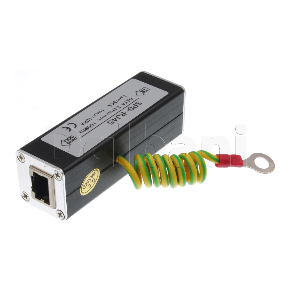 38-69-0062 CCTV Security Camera RJ45 To RJ45 Surge Protector 10Ka