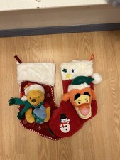 Vintage Winnie The Pooh and Tigger stokcings read descrption 