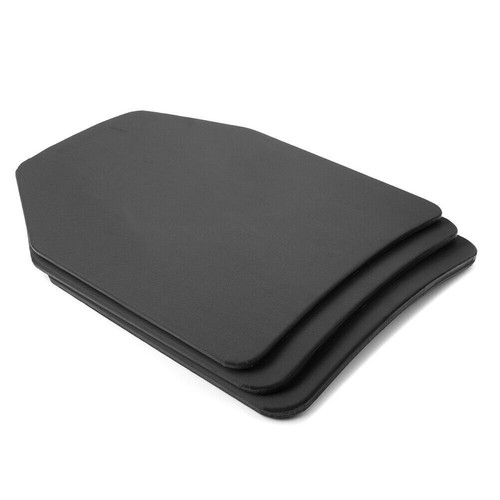 1x Bulletproof Steel Plate Ballistic Panel Protector Body Armor Panel corner cut - Picture 4 of 12